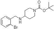 CAS#: 887583-83-7, 2-Methyl-2-propanyl 4-[(2-bromobenzyl)amino]-1-piperidinecarboxylate