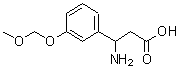 CAS#: 887583-86-0, 3-Amino-3-[3-(methoxymethoxy)phenyl]propanoic acid