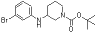 CAS 登录号：887584-15-8， 3-[(3-溴苯基)氨基]-1-哌啶羧酸叔丁酯