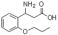 CAS 登录号：887584-19-2， 3-氨基-3-(2-丙氧基苯基)丙酸