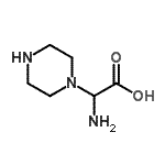 CAS#: 887586-98-3, Amino(1-piperazinyl)acetic acid