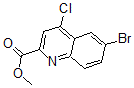 CAS#: 887587-50-0, 6-Bromo-4-Chloro-2-Quinolinecarboxylic Acid Methyl Ester