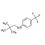 CAS 登录号：887590-14-9， N-(2,2-二甲基丙基)-4-(三氟甲基)苯胺