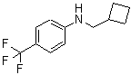 CAS 登录号：887590-17-2， N-(环丁基甲基)-4-(三氟甲基)苯胺