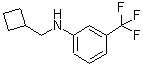 CAS#: 887590-49-0, N-(Cyclobutylmethyl)-3-(trifluoromethyl)aniline