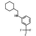 CAS 登录号：887590-55-8， N-(环己基甲基)-3-(三氟甲基)苯胺