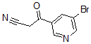 CAS#: 887594-04-9, 5-Bromo-beta-Oxo-3-Pyridinepropanenitrile