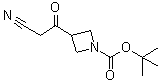 CAS 登录号:887594-13-0, 3-(氰基乙酰基)-1-吖丁啶羧酸叔丁酯