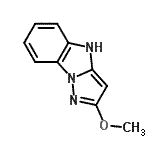 CAS 登录号：88787-41-1， 2-甲氧基-4H-吡唑并[1,5-a]苯并咪唑