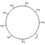 CAS 登录号：88795-41-9， (7,11,15,19,22,26,30,34-八甲基-1,4-二氧杂环三十六碳n-2-基)甲醇