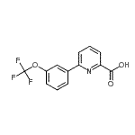 CAS#: 887983-58-6, 6-[3-(Trifluoromethoxy)phenyl]-2-pyridinecarboxylic acid