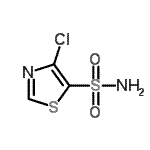 CAS#: 88836-39-9, 4-Chloro-1,3-thiazole-5-sulfonamide