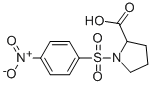 CAS#: 88867-96-3, 1-[(4-Nitrophenyl)Sulfonyl]Pyrrolidine-2-Carboxylic Acid