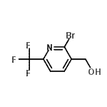 CAS 登录号：888738-18-9， [2-溴-6-(三氟甲基)-3-吡啶基]甲醇