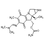 CAS 登录号:88949-01-3, N(6)-((二甲基氨基)亚甲基)丝裂霉素C