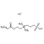 CAS#: 88992-91-0, N-[2-(Acryloyloxy)ethyl]-N,N-dimethyl-3-sulfo-1-propanaminium hydroxide