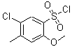 CAS#: 889939-48-4, 5-Chloro-2-methoxy-4-methylbenzenesulfonyl chloride