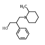 CAS#: 889942-46-5, 3-(2-Methyl-1-piperidinyl)-2-phenyl-1-propanol
