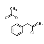 CAS#: 890097-70-8, 2-(2-Chloro-2-propen-1-yl)phenyl acetate