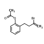 CAS#: 890097-76-4, 2-(3-Bromo-3-buten-1-yl)phenyl acetate