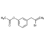 CAS#: 890097-81-1, 3-(2-Bromo-2-propen-1-yl)phenyl acetate