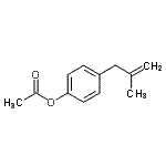 CAS#: 890097-89-9, 4-(2-Methyl-2-propen-1-yl)phenyl acetate