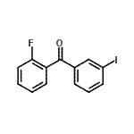 CAS#: 890098-24-5, (2-Fluorophenyl)(3-iodophenyl)methanone