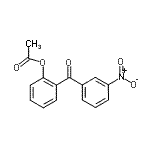CAS#: 890098-32-5, 2-(3-Nitrobenzoyl)phenyl acetate