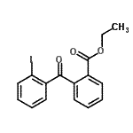 CAS#: 890098-33-6, Ethyl 2-(2-iodobenzoyl)benzoate