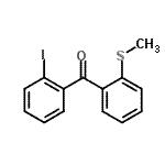 CAS#: 890098-51-8, (2-Iodophenyl)[2-(methylsulfanyl)phenyl]methanone