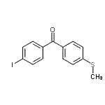 CAS#: 890098-61-0, (4-Iodophenyl)[4-(methylsulfanyl)phenyl]methanone