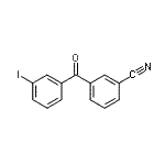 CAS#: 890098-71-2, 3-(3-Iodobenzoyl)benzonitrile