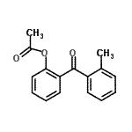 CAS 登录号：890098-87-0， 2-(2-甲基苯甲酰)苯基乙酸酯