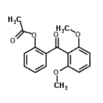 CAS#: 890098-94-9, 2-(2,6-Dimethoxybenzoyl)phenyl acetate