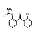 CAS#: 890099-07-7, 2-(2-Chlorobenzoyl)phenyl acetate
