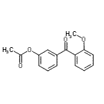 CAS 登录号：890099-24-8， 3-(2-甲氧基苯甲酰基)苯基乙酸酯