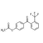 CAS#: 890099-32-8, 4-[2-(Trifluoromethyl)benzoyl]phenyl acetate