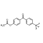 CAS#: 890099-38-4, 4-[4-(Trifluoromethyl)benzoyl]phenyl acetate