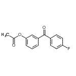 CAS#: 890099-49-7, 3-(4-Fluorobenzoyl)phenyl acetate