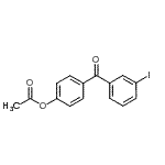 CAS#: 890099-50-0, 4-(3-Iodobenzoyl)phenyl acetate