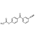 CAS#: 890099-54-4, 4-(3-Cyanobenzoyl)phenyl acetate