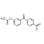 CAS#: 890099-80-6, 3-(4-Nitrobenzoyl)phenyl acetate