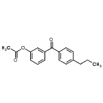 CAS#: 890099-90-8, 3-(4-Propylbenzoyl)phenyl acetate