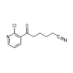 CAS#: 890100-78-4, 6-(2-Chloro-3-pyridinyl)-6-oxohexanenitrile