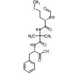 CAS 登录号：89026-15-3， N-甲酰基-L-蛋氨酰-2-甲基丙氨酰-L-苯丙氨酸