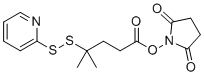 CAS 登录号：890409-85-5， 2,5-二氧代吡咯烷-1-基4-甲基-4-(吡啶-2-基二硫基)戊酸酯