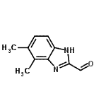 CAS#: 890656-23-2, 4,5-Dimethyl-1H-benzimidazole-2-carbaldehyde