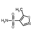 CAS#: 89066-48-8, 5-Methyl-1,2-thiazole-4-sulfonamide