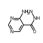 CAS#: 89180-15-4, 4-Amino-5-pyrimidinecarbohydrazide