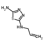 CAS#: 89182-04-7, N-Allyl-1,3,4-thiadiazole-2,5-diamine